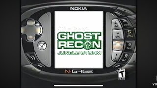 Tom Clancy’s Ghost Recon Jungle storm N Gage commercial 2004 [upl. by Duwad]