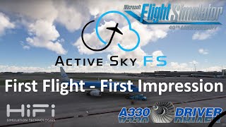 Active Sky FS  My First Impressions  Not as bad as many say  Real Airline Pilot [upl. by Norrat659]