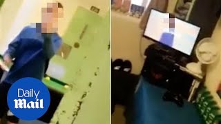 Inmates shared footage of HMP Doncaster on social media [upl. by Zacarias141]