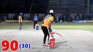 BIG FINAL FAHAD MIAN CHANNU ZENI LEFTI VS UMER BAJWA NEED 90 RUNS FROM 30 BALLS [upl. by Stewardson]