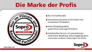 Imagefilm Sopro Bauchemie GmbH [upl. by Elnar]