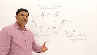 36 Dijkstra Algorithm  Single Source Shortest Path  Greedy Method [upl. by Fabio]