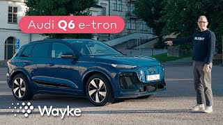 PROVKÖRNING av Audi Q6 etron [upl. by Nylyaj]