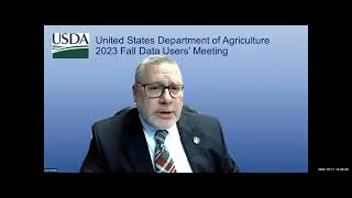 2023 USDA Fall Data Users Meeting NASS Historical Revisions and Estimating Program Review [upl. by Acireit133]