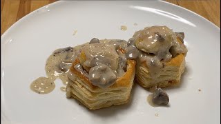 RECETTE DE VOL AU VENT DE RIS DE VEAU [upl. by Anaiek]