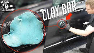 DETAILING 101  How To Clay Bar Your Car  Everything You Need To Know [upl. by Assetal728]