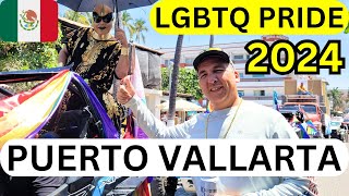 Puerto Vallarta LGBTQ Pride 2024 Gay Parade  Puerto Vallarta Mexico LGBT Community is the BEST [upl. by Gentille487]