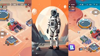 Idle Mars Oasis Tycoon  Gameplay Mobile Game Walkthrough All Levels Android Ios Part 1 [upl. by Ingaberg186]