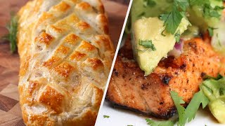 10 Easy And Fancy Dinner Recipes • Tasty [upl. by Adeirf]