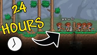 I Made a Terraria Anarchy Server For 24 Hours This is What Happened [upl. by Tessy]