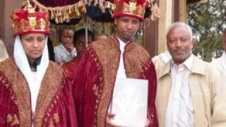 kesis zelealem tsige and zemarit senait sala wedding 2008 [upl. by Aldos571]