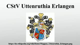 CStV Uttenruthia Erlangen [upl. by Ised431]