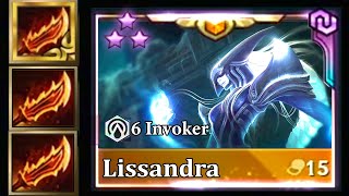 quot 500 Lissandra quot ⭐⭐⭐ with 6 Invoker and Radiant Guinsoo [upl. by Weaks]