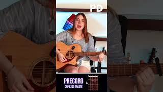 Cristian Castro  Lloviendo Estrellas Acordes de Guitarra guitarra shorts música tutorial [upl. by Zosi]