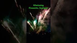 FIREWORKS Relaxation Kilwinning West of Scotland scotlandfireworksrelaxing sound [upl. by Aneetsirk82]