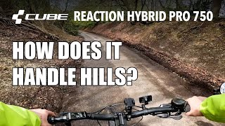 Cube Reaction Hybrid Pro 750  How Does It Handle Hills [upl. by Zucker]