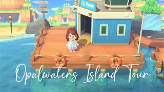 ISLAND TOUR  ONE YEAR UPDATE Animal Crossing New Horizons  Opalwaters Day130 [upl. by Britteny502]