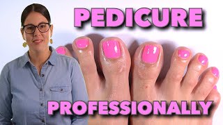 The Professional Pedicure A Proper Salon Pedi ENG [upl. by Phira]