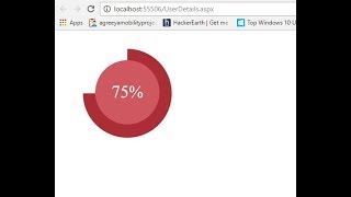 Loading Progress Bar in aspnet mvc using ajaxjquery and Bootstrap Modal [upl. by Einnoc118]