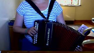 Flowers Of Edinburgh Reel DG MelodeonDiatonic Button Accordion  Mel Biggs [upl. by Shore157]