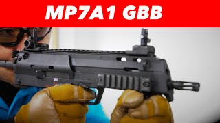 東京マルイ MP7A1 ガスブローバック 実射 レビュー86 [upl. by Esmond]