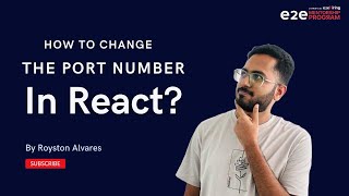 Learn How to Change The Port Number In React  With examples [upl. by Fulvi]