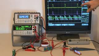 How to measure the power efficiency of a DUT with an Oscilloscope [upl. by Noterb238]