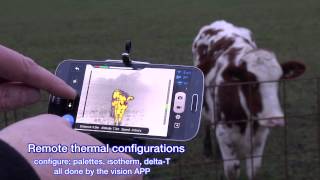 Thermal FLIR camera on the DJI Phantom 2 Vision [upl. by Zanlog]