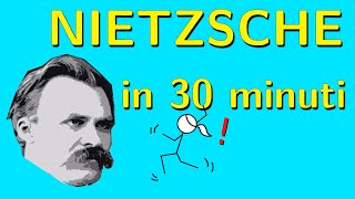 La Filosofia di Nietzsche  spiegato BENE [upl. by Eillom]