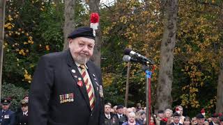 Huge turnout for Morpeth Armistice Day parade [upl. by Bates804]