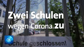 Zwei Schulen in MecklenburgVorpommern wegen Corona geschlossen [upl. by Tenner]