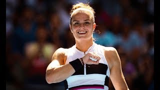 AO 2019  Maria Sakkari Vs Jelena Ostapenko R1 HIGHLIGHTS [upl. by Adnahsar]