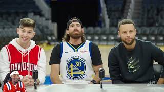 FlightReacts To Dude Perfect vs Steph Curry [upl. by Aitnuahs]