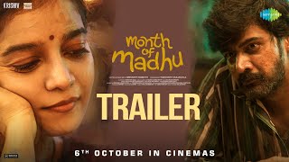 Month Of Madhu  Official Trailer  Naveen Chandra Swathi Reddy  Srikanth Nagothi  Achu Rajamani [upl. by Adore795]