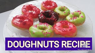 Donuts No yeast sugar glazed and No Oven Recipe [upl. by Roon]