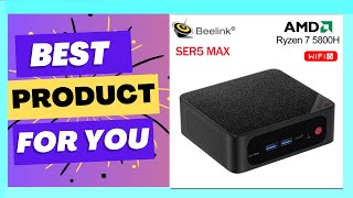 Beelink SER5 Mini PC AMD Ryzen 5 5700U 16GB NVME SSD 500GB 4K Dual HD 1000M [upl. by Haridan]