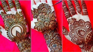 Top  3 Latest Easy Arabic Fronthand mehndi design  Simple mehndi design  mehndi design Mehandi [upl. by Lilla]