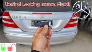 Fix Your Mercedes Benz Central Locking [upl. by Sum]