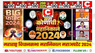 LIVE  विधानसभा 2024 निकालाचे नॉनस्टॉप महाकव्हरेज  अचूक आणि सुपरफास्ट अपडेट्स पहा  MAHANIKAL 2024 [upl. by Arykahs36]