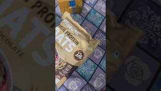 Pintola High Protein Oats Dark Chocolate Review  22GmProtein shorts oats protein fiber viral [upl. by Brosine]