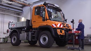 Inizializzazione regolazione dinamica dellassetto fari su Unimog W405 [upl. by Punak]