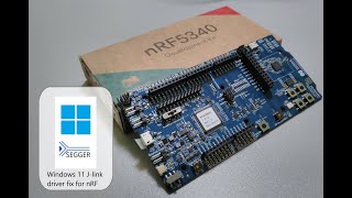 nRF53  nRF52 jlink not detected in Windows 11 fix [upl. by Jarret]