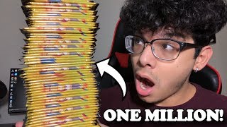 OPENING ONE MILLION POKEMON CARD PACKS OF DRAGON MAJESTY crazy pulls [upl. by Adnelg110]