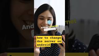 how to change dns server on android howtochangegmailpasswordinmobile googleaccount shorts [upl. by Nyrhtac968]