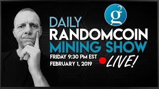 RandomCoin Mining Show LIVE ⛏  Groestlcoin GRS  Grøestl512  Pt 2 [upl. by Ulrich445]