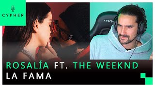 REACCIÓN a ROSALÍA  LA FAMA Official Video ft The Weeknd [upl. by Pufahl]