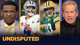 Cowboys fall to Packers in playoffs Dak 2 INTs Love 3 TDs amp Skip sounds off  NFL  UNDISPUTED [upl. by Annis]