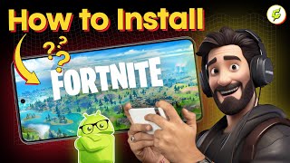 How to Download Fortnite on Android 2024  100 Working Method [upl. by Ynamrej]