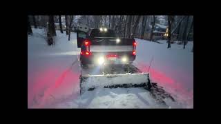 Snowsport HD Utility Snow Plow on an F450 [upl. by Zeuqcaj]