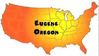 How to Say or Pronounce USA Cities — Eugene Oregon [upl. by Aleta]